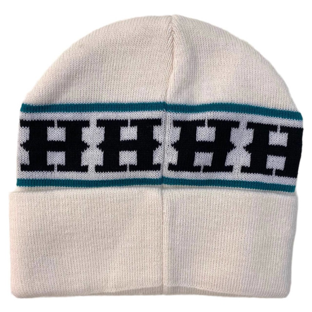 HUF Men's Palisades Skull Cuff Beanie - Off White